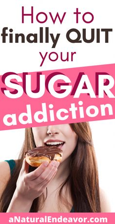 How to ditch the sugar habit, and stop sugar addiction for good. Sugar is one of the most addictive legal substances, and its in almost everything we eat. Too Much Sugar, Eating Too Much, Sugar Detox, 500 Calories, Health Remedies, Blood Sugar, Natural Remedies