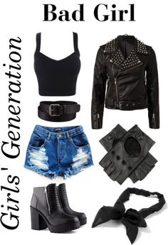 Punk Girl Outfits, Riverdale Fashion, Mode Rock, Teenage Outfits, Mode Kpop, Punk Outfits