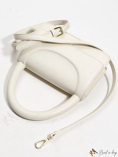 BirdinBag - Leather Flap Top Handle Purse: Stylish Square Handbag for Women ÃÂ¢ÃÂÃÂ Crossbody Shoulder Bag Handheld Bucket Bag With Handles For Office, Chic Handheld Bucket Bag With Single Handle, Chic Shoulder Bag With Single Handle For Errands, Elegant Shoulder Bag With Adjustable Strap For Errands, Chic Single Handle Shoulder Bag For Errands, Rectangular Single Handle Bag For Errands, White Rectangular Hobo Bag With Top Carry Handle, Rectangular Bag With Single Handle For Daily Use, Beige Bags With Adjustable Handle For Errands