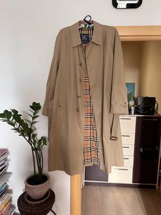 The trench coat is in great vintage condition, without any noticeable defects length 116cm / 45.6in bust 64cm / 25.1in hips 71cm / 27.9in sleeve from a collar 80cm / 31.4in Classic Long Single Breasted Raincoat, Classic Long Single-breasted Raincoat, Classic Long Raincoat, Classic Long Beige Raincoat, Classic Beige Long Raincoat, Classic Trench Coat, Cotton Gifts, Men Vintage, Sport Man