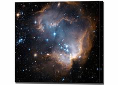 the large star cluster is surrounded by stars