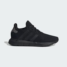 Adidas Swift Run, Adidas Grand Court, Adidas Cloudfoam, Mens Casual Dress Outfits, Adidas Shop, Adidas Sportswear, Black Sneakers, Athletic Sneakers, Adidas Samba