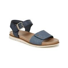 Manufacturer: Dr. Scholl's Shoes Size Origin: US Style Type: Slingback Sandals Collection: Dr. Scholl's Shoes Closure: Material: All Man Made Fabric Type: Textured Sku: BH5903910 Size: 7.5.  Color: Blue.  Gender: female.  Age Group: adult. Kids Clogs, Summer Sandals Flat, Casual Wedges, Sandals Collection, Slingback Sandals, Kids Sandals, House Shoes, Shoes Womens, Slingback Sandal