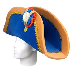 This Special Napoleon Hat will definitely make you stand out at your next Party, Hora Loca, Wedding, Corporate Event, Birthday, Quinceanera, or Halloween Party! It can be used as a wedding hats, top hats, photo booth props, or a party favor. Novelty Hats For Carnival Themed Events, Novelty Hat For Carnival, Novelty Carnival Hat Costume Accessory, Novelty Carnival Costume Hat, Themed Hats With Curved Brim For Costume Party, Carnival Novelty Costume Hat, Fun Costume Hats For Carnival And Themed Events, Themed Curved Brim Hats For Costume Party, Themed Cap For Costume Party