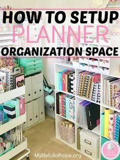 a room filled with lots of organized items