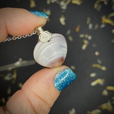 This listing is for the shell Necklace pictured :) avoid water ! Sea Shell Jewelry, Sea Shell Necklace, Sodalite Crystal, Seashell Jewelry, Ocean Jewelry, Seashell Necklace, Jewelry Crystal, Shell Necklace, Shell Jewelry