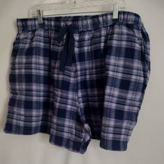 Womens Flannel Sleep Shorts. Size 2x (26/28). Brand New, Never Worn, No Tags. Casual Purple Bottoms For Daywear, Purple Cotton Bottoms For Pajama Party, Purple Cotton Bottoms For Daywear, Casual Purple Sleep Bottoms, Purple Cotton Pajama Shorts For Pajama Party, Cotton Purple Pajama Shorts For Pajama Party, Purple Pajama Shorts For Loungewear, Womens Flannel, Flannel Women