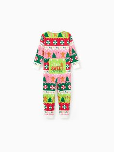 Celebrate the holiday season with these Festive Family Christmas Pajama Sets With Holiday Prints. Featuring colorful prints of Christmas trees, gingerbread men, and candy canes, these pajamas bring a festive spirit to your home. Specifications: Soft and Cozy: Made from a comfortable, flame-resistant fabric for safety. Matching Style: Includes long-sleeved tops and pants with fun holiday patterns. Festive Design: Perfect for family holiday gatherings or Christmas morning. Practical Features: Clas Family Christmas Onesies, Comfy Blouse, Family Matching Christmas, Matching Christmas Pajamas, Christmas Pajama Set, Prints Fabric, Matching Sweaters, Pajamas Comfy, Kimono Pattern