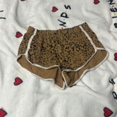 Brand New, Never Worn, Send Me An Offer!:) Cheetah Shorts, Send Me, Black And Brown, Womens Shorts, Brand New, Women Shopping, Quick Saves, Black, Color