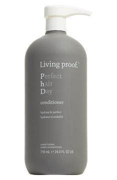 What it is: A conditioner that hydrates, strengthens and adds serious shine to dull, dry strands with every single wash.What it does: This conditioner helps strengthen and detangle strands while helping prevent the formation of new split ends. It's powered by a moisturizing ester, which detangles and adds glossy shine, while a cationic sugar beet derivative helps minimize flyaways and static charge. Hemisqualane help seal the cuticle for shinier, more hydrated hair. How to use: Apply to cleansed Sugar Beet, Living Proof, Split Ends, Wet Hair, Perfect Hair, Hair Day, Split, Conditioner, Nordstrom