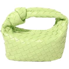 A woven bag on tune with trends. The perfect bag to pair with your outfit. Green Bags With Braided Handles For On-the-go, Modern Bags With Intrecciato Weave For Errands, Modern Intrecciato Weave Bag For Errands, Versatile Pouch Bag With Braided Handles, On-the-go Woven Leather Pouch Shoulder Bag, Shopping Bag With Intrecciato Weave And Double Handle, Braided Handles Pouch Shoulder Bag For Shopping, Spring Rectangular Braided Bags, Spring Braided Rectangular Bag