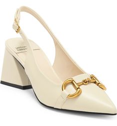 Jeffrey Campbell Nakita Pointed Toe Slingback Pump (Women) | Nordstrom Chic Slingback Pumps With Pointed Toe And Gold-tone Hardware, Formal Pointed Toe Heels With Gold-tone Hardware, Classic Slingback Pumps With Gold-tone Hardware, Chic Slingback Pumps With Gold-tone Hardware, Formal Slingback Pumps With Gold-tone Hardware, Leather Heels With Gold-tone Hardware And Pointed Toe, Chic High Heel Slingback Pumps With Gold-tone Hardware, Spring Heels With Gold-tone Hardware And Block Heel, Classic Pointed Toe Heels With Gold-tone Hardware