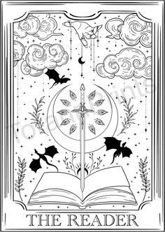 **Product Description Infuse your Kindle with the enchanting charm of our Tarot Card Style Printable Insert, celebrating the magical experience of reading. Perfect for book lovers and fantasy enthusiasts, this beautifully designed insert transforms your Kindle case into a captivating work of art. -------------------- **Features - **Magical Tarot Design Featuring a stunning tarot card style artwork that highlights the mystical magic of reading, this insert adds a touch of fantasy to your Kindle. Infernal Devices Art, Cheap Track Jacket With Ribbed Cuffs For Streetwear, Book Tarot Cards, Tarot Cards Art Illustration Design, Kindle Paperwhite Case Insert Printable, Kindle Skin Design, Library Card Design, Kindle Insert Printable Free, D And D Art