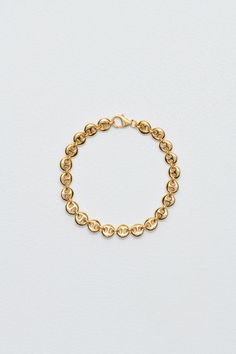 Circle Chain, Sophie Buhai, Gold Circle, Gold Hand, Recycled Gold, Gold Pearl, Link Necklace, Ring Bracelet, Link Bracelets