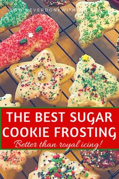 the best sugar cookie frosting better than regular icing