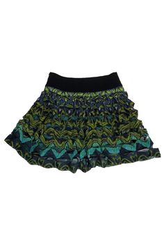 Current Boutique-Diane von Furstenberg - Multicolor Tiered Skirt Sz 2 Design On Fabric, Tiered Skirts, Fabric Tags, Tier Skirt, Tiered Skirt, Above Knee, Von Furstenberg, Diane Von, Diane Von Furstenberg