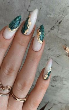 Ongles Beiges, Unghie Sfumate, Marble Nail Designs, Colorful Nails, Nail Idea