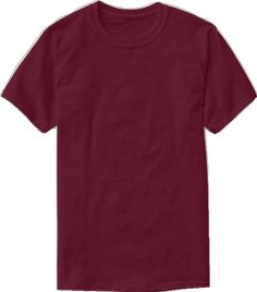 Basic Cotton Crew Neck Shirt, Solid Crew Neck T-shirt With Screen Print, Solid Color Screen Print T-shirt With Short Sleeves, Basic Design Cotton Shirt With Short Sleeves, Maroon Shirts, Dark Colors, Tshirt Colors, Fabric Care, Fitness Models