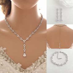 Wedding Dinner Dress, Evening Dinner Party, Modern Bridal Dress, Simple Backdrop, Evening Reception, Sparkling Jewelry, Backdrops Necklace, Evening Dinner, Wedding Day Jewelry