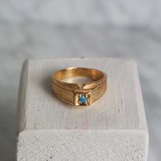 Vintage inspired handmade ring,  Stone is zircon in turquoise color. you can choose the material type (bronze gold plated, silver gold plated, silver) while buying your ring. Handmade 14k Gold Crystal Promise Ring, Handmade 14k Gold Crystal Ring For Promise, Dainty Gold Topaz Jewelry, 14k Gold Topaz Ring Gift, Handmade Gold Plated Rings For Promise, Gold Plated Crystal Gemstone Ring As A Gift, Gold Topaz Birthstone Promise Ring, Blue Gold-plated Rings For Gifts, Gold Crystal Ring With Stone Setting As Gift