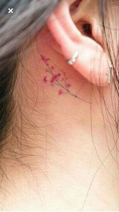 Women's Behind the Ear Tattoos Womens Tattoos, Cool Tattoo, Inspiration Tattoos, Tiny Tattoo, Classy Tattoos, Discreet Tattoos, Subtle Tattoos, Elegant Tattoos, 문신 디자인