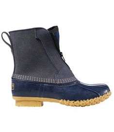 #LLBean: Women's Bean Boots, 7" Fleece-Lined Insulated Front-Zip Personal Style Inspiration, Unique Fits, Rubber Boot, Vintage Indigo, Bean Boots, Ll Bean Boot, Duck Boots, Ll Bean, L L Bean