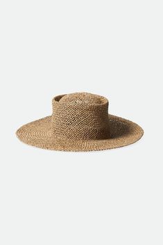 The Westward Straw Hat is a highly breathable and ultra stylish accessory. Inspired by traditional boater hats, it features a wide brim and telescope crown. It’s built with open-weave seagrass straw and an adjustable Velcro strap to fine tune your fit. 100% seagrass straw Medium stiffness Straight brim Telescope crown Adjustable Velcro strap under sweatband Metal headwear plaque 12.7cm/5”brim 10.3cm/4”crown Woven Toquilla Straw Hat With Flat Brim, Woven Straw Panama Hat With Flat Brim, Brown Flat Crown Straw Hat For Vacation, Adjustable Woven Boater Hat In Toquilla Straw, Adjustable Woven Toquilla Straw Boater Hat, Woven Boater Hat With Curved Brim In Toquilla Straw, Woven Toquilla Straw Boater Hat With Curved Brim, Adjustable Handwoven Boater Hat With Flat Brim, Handwoven Adjustable Boater Hat With Flat Brim