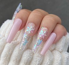 WONDERLAND – Adore Luxe Nails Nails With Pink, Nail Noel, Do It Yourself Nails, Winter Nails Acrylic, Cute Acrylic Nail Designs, Nail Supplies, Acrylic Nails Coffin Short, Pink Acrylic Nails, Acrylic Nails Coffin