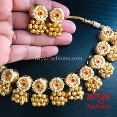 Rajwadi Kundan necklace/ Gray Bollywood Statement Necklace Neck Necklace, Golden Beads, Necklace Indian, Kundan Necklace, Gold Statement Necklace, Indian Wedding Jewelry, Indian Weddings, Kundan Necklaces, Beads Necklace