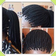 Braids                                                                                                                                                                                 More Box Braids In Ponytail, Intricate Braided Hairstyles, Box Plaits, Neat Braids, Braided Hairstyles Black, Hair Perms, Micro Braids Hairstyles, French Braid Ponytail