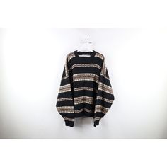 Vtg 90s Coogi Style Mens Large Ed Bassmaster Striped Knit Cosby Dad Sweater USA Mens Sweater Has pilling. USA made Mens size Large Measurements are: 24.5 inches underarm to underarm 26 inches top to bottom Multicolor Acrylic US Shipping is FREE, Canada is $15 and International is $24 Check out my other items in my store! U885 Dad Sweater, Pullover Sweater Men, Grandpa Sweater, Fair Isle Knitting, Fair Isle Sweater, Cool Jackets, Pullover Men, Striped Knit, Crew Neck Sweater