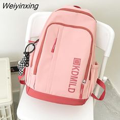 Shipping: Worldwide Express Shipping AvailableDelivery time: 🚚7-15Days Fast ShippingReturns: Fast refund,💯100% Money Back Guarantee.Brand Name: JULYCCINOOrigin: Mainland ChinaCN: HebeiMain Material: nylonLining Material: PolyesterBackpacks Type: SoftbackInterior: Cell Phone PocketInterior: Interior CompartmentInterior: Computer InterlayerHandle/Strap Type: Soft HandleExterior: Solid BagDecoration: BowDecoration: Criss-CrossDecoration: LetterDecoration: RuchedDecoration: RUFFLESClosure Type: zi College School Bag, School Bag College, Kawaii Backpack, Girls Backpack, Letter Decoration, College Backpack, College School, Cute Backpacks, Waterproof Backpack