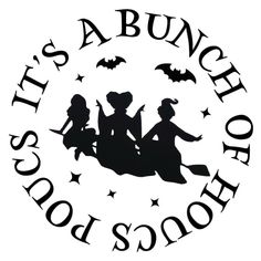 it's a bunch of good school sticker with witches on the front and back