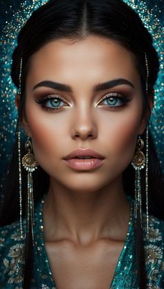 Hypnotic Beauty, Fantasy Princess, Art Gallery Wallpaper, Beauty Eyes, Beauty Face, Beautiful Eyes, Woman Face, العناية بالبشرة, Female Art