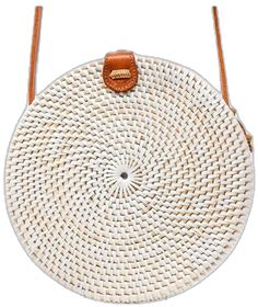 Artisan Bag, White Circle, Straw Handbags, Sustainable Fashion Brands, Round Bag, Women Artisans, Bag Handmade, Palm Leaf, Handmade Artisan