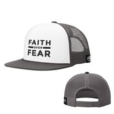 Introducing our Foam Trucker Hats from Our True God! 🙏✝️Spread the Word of God in a vintage style hat that is designed to be the most comfortable hat you’ll ever own! Perfect for summer heat, the breathable foam and mesh construction keep you cool while you share your faith 🏆⛪ Hat Details: 47/28/25 cotton/nylon/polyester 100% polyester mesh back Structured, five-panel, mid-profile Flat bill with braided detailing Snapback closure Ships in a hat box One size fits most Designs are printed, not e Vintage Style Hat, Meaningful Conversations, The Word Of God, Hat Box, Faith Over Fear, Quality Hats, Beautiful Hats, Summer Heat, Christian Faith