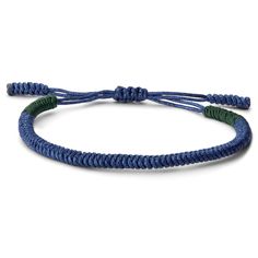 * Designed in Denmark 
 * Handmade 
 * Size is adjustable 
 * Mix and match with other Waykins’ bracelets Blue Casual Bracelet For Meditation, Casual Blue Bracelet For Meditation, Adjustable Blue Wrap Bracelet For Everyday, Navy Adjustable Casual Bracelets, Blue Spiritual Friendship Bracelets With Sliding Knot, Blue Spiritual Friendship Bracelet With Sliding Knot, Spiritual Blue Bracelets For Everyday, Spiritual Blue Bracelet For Everyday, Adjustable Blue Spiritual Bracelets