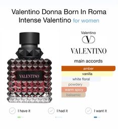 #perfume #valentino Valentino Parfum, Valentino Perfume, Perfume Genius, Best Fragrance For Men, Pampering Routine, Perfume Collection Fragrance, Body Smells