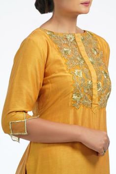 Shop for Shruti S Yellow Chanderi Silk Kurta Palazzo Set for Women Online at Aza Fashions Designer Silk Palazzo Set With Resham Embroidery, Silk Palazzo Set With Resham Embroidery For Designer Wear, Designer Tussar Silk Palazzo Set With Resham Embroidery, Silk Palazzo Set With Zari Work And Straight Kurta, Festive Tussar Silk Palazzo Set With Resham Embroidery, Chanderi Palazzo Set With Resham Embroidery For Diwali, Festive Tussar Silk Palazzo Set With Straight Kurta, Festive Resham Embroidered Tussar Silk Palazzo Set, Anarkali Tussar Silk Sharara With Gota Work