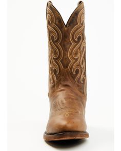 Round toe. Pull tabs. Leather upper. 12" Western embroidery design on shaft. Hybrid performance outsole. Single-stitched welt. Mens Western Style, Western Embroidery, Mens Western, Dan Post, Mens Cowboy, Mens Cowboy Boots, Harness Boots, Cycling Women, Boots For Sale