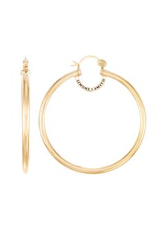 18kt Yellow Gold Over Sterling Silver Large High-Polished Round Hoops Birthstone Colors, Helping Hand, Signature Jewelry, Zodiac Necklaces, Affordable Jewelry, Girly Jewelry, Bracelet Collection, Beauty Accessories, Jewelry Care