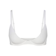 FITS EVERYBODY PLUNGE BRA | MARBLE - FITS EVERYBODY PLUNGE BRA | MARBLE Skims Plunge Bra, No Show Bra, Comfortable Lingerie, Scoop Bra, Seamless Bras, Wire Free Bra, 32a Bra, White Bra, Bra Size Guide