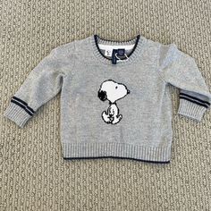 Excellent Condition. Tag Fell Off But The Tie For Tag Is Still On To Show It’s Never Been Worn. Size 6-12 Months Gray Tops For Winter Playtime, Gray Winter Tops For Playtime, Casual Gray Tops For Playtime, Snoopy Outfit, Dream Wishlist, Snoopy Shirt, Birthday Wishlist, Jewelry Outfit, Jack Black