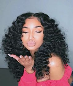 Get ready to slay your hair game with Nikki Smith Hair Collection! 💁🏽‍♀️🔥

Shop our stunning hair extensions and mink lashes for a glamorous look that turns heads. Plus, enjoy:

✨ 15% off with code PINTEREST at checkout
✨ FREE SHIPPING on all orders

Don't miss out! Treat yourself to the hair of your dreams and luscious lashes to match. Shop now and get ready to slay! Wand Curls On Wig Middle Part, Middle Part Sew In Wand Curls, Middle Part Sew In With Wand Curls, Loose Wand Curls Black Women, Mongolian Curly Wig, Wand Curl Middle Part Sew In, Curly Fro Sew In, Middle Part Wand Curls Weave, Beach Wave Weave Sew In