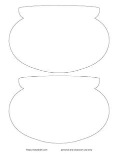 an image of two vases cut out to make it look like they are sitting side by side