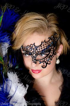 Prom Masquerade Masks Half Face Venetian Mask in custom colors Macrame Lace Masks embellished with rhinestones Too beautiful to have your face covered completely? You can show off your stunning make up and facial features with this Beautiful & lightweight Half Mask. You can be as dramatic or as simplistic as you like in this customized mask for your prom dance. All Masks come with either matching Ribbons or Stretched Lace. Your mask will be made & processed same day or within 24 hours. Rush deli Phantom Of The Opera Mask, Masked Woman, Masquerade Mask Women, Elegant Face Mask, Lace Masquerade Masks, Face Lace, Opera Mask, Masquerade Ball Mask, Lace Face Mask