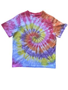 Orange, Yellow, Blue, Red, Purple, Pink Spiral Tie Dye T-Shirt Welcome to Essex Tie Dye This T-Shirt has been designed and hand dyed in the UK.  All items in our shop are hand dyed and due to the unique nature of tie dye the colour and patterns will vary from image. If you want to see our OTHER SPIRAL DESIGNS click https://www.etsy.com/uk/shop/EssexTieDye?ref=seller-platform-mcnav&section_id=41479531 To see our FULL RANGE of Tie Dye items VISIT OUR HOME PAGE here https://www.etsy.com/uk/shop/Ess Spiral Tie Dye, Unique Nature, Spiral Design, Tie Dye T Shirts, Red Purple, Dye T Shirt, Orange Yellow, Yellow Blue, Washing Instructions