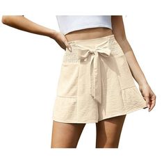 Asklazy Women's high waisted flowy shorts,Elastic waist shorts,ruffle shorts.omfortable fabric,Premium fabric is soft,smooth and skin-friendly with good breathability, ensure comfort all day long, it is not transparent, does not wrinkle . Size: XL.  Color: Multicolor.  Gender: female.  Age Group: adult. Womens Sweat Shorts, Apricot Clothing, Wide Leg Shorts, Bottom Workout, Flowy Shorts, Plus Size Activewear, Elastic Waist Shorts, Ruffle Shorts, Dressy Tops