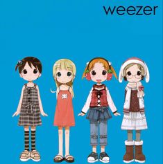 Strawberry Marshmallow Anime, Silly Girls, Weezer, Anime Dolls