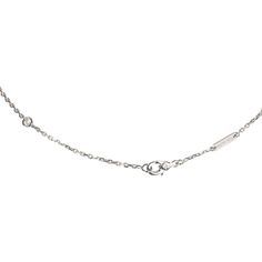 This Van Cleef & Arpels Small Frivole pendant necklace is of diamonds and Rhodium plated 18K white gold hardware, featuring small flower pendant encrusted with a total of 43 round diamonds and a hallmark lobster clasp closure.Origin: FranceCondition: New and never wornAccompanied by: VCA gift box, VCA green jewelry box, authenticity cardMeasurements: 8" Necklace Drop .5"x .5" Pendant Luxury Platinum Necklaces With Diamond Accents, Luxury White Gold Chain Necklace For Anniversary, Formal White Gold Pendant Chain Necklace, Luxury Sterling Silver Round Pendant Necklace, Luxury Sterling Silver Chain Necklace With Round Pendant, Luxury Brilliant Cut Chain Necklace, Luxury Platinum Necklace With Diamond Cut, Luxury Diamond Necklace With Adjustable Chain, Formal Solitaire Necklace With Round Pendant And Cable Chain